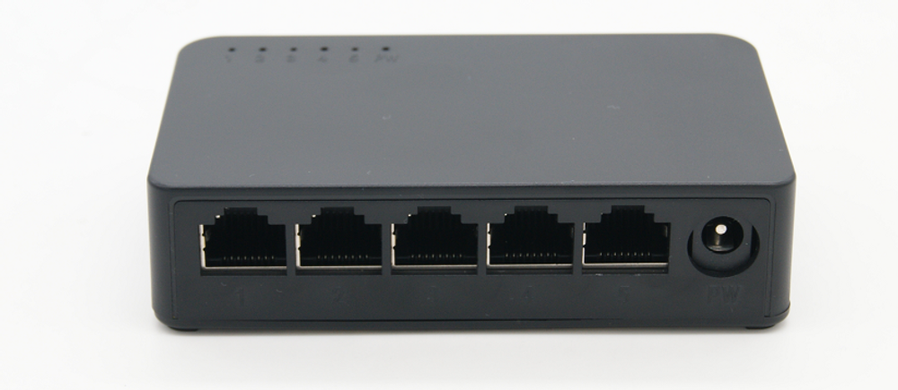 EN-1005G неуправляемый коммутатор 5 портов Ethernet 1000 Мбит/с, 5В, пластик
