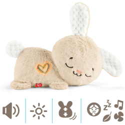 Fisher-Price - Спящий кролик со звуками для малышей HXG97 / артикул   HXG97  / GTIN 194735229659