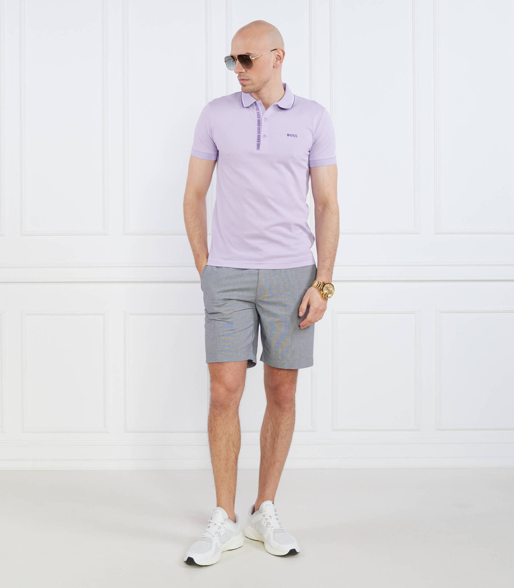 Поло BOSS GREEN - лавандовый(50469391)