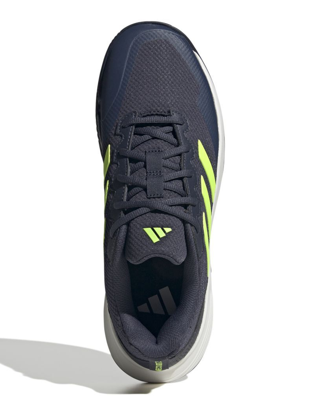 Мужские кроссовки теннисные Adidas Game Court 2 M - navy/lemon/white