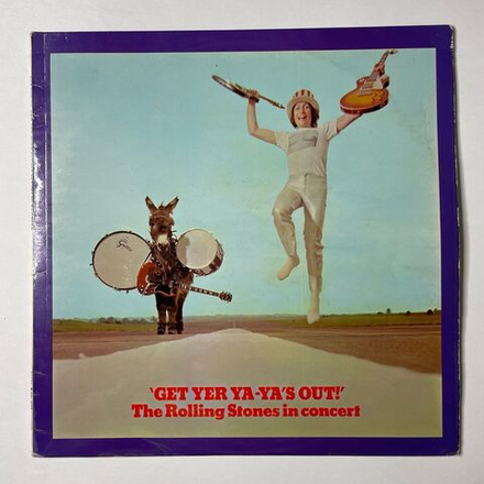 Винтажная виниловая пластинка LP The Rolling Stones Get Yer Ya Ya's Out The Rolling Stones In Concert (UK 1970)