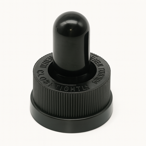 Пипетка черная push-to-open 20/410