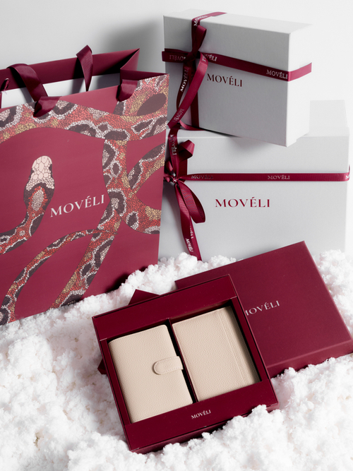 Gift set cardholder + document cover