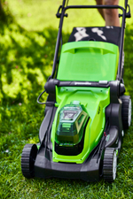 Газонокосилка аккумуляторная Greenworks Арт.2512607, 2* 41 см, без АКБ и ЗУ