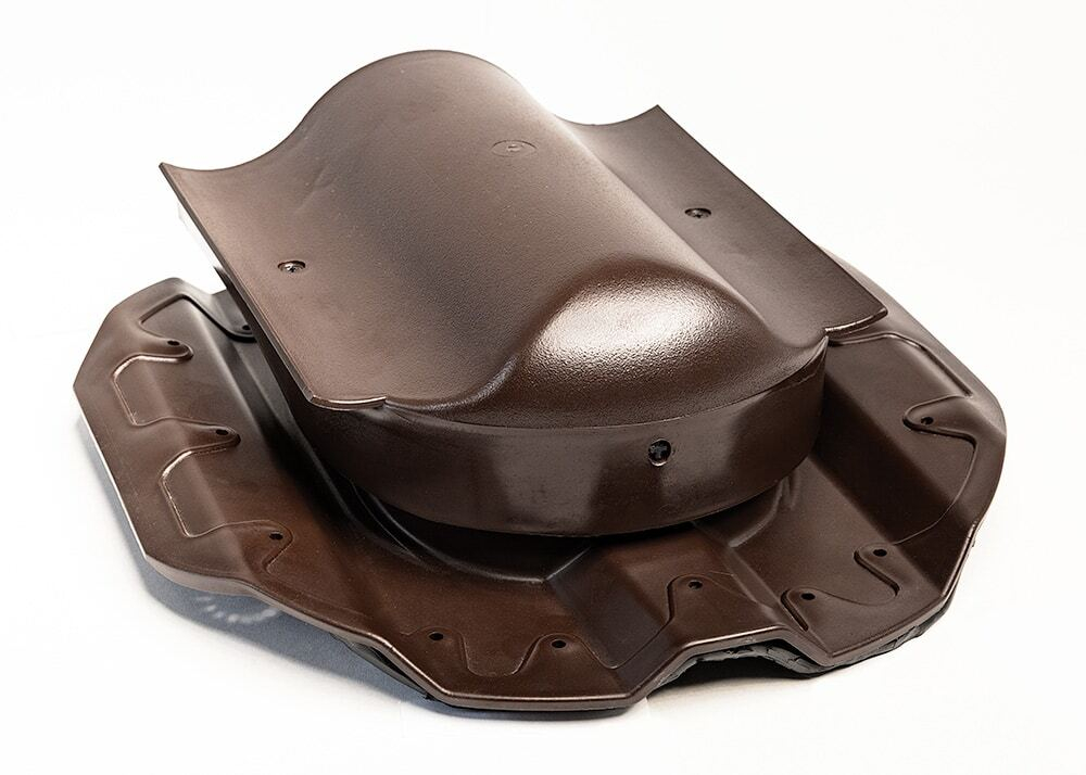 КТВ- вентиль PROF-20 для металлопрофиля, коричневый