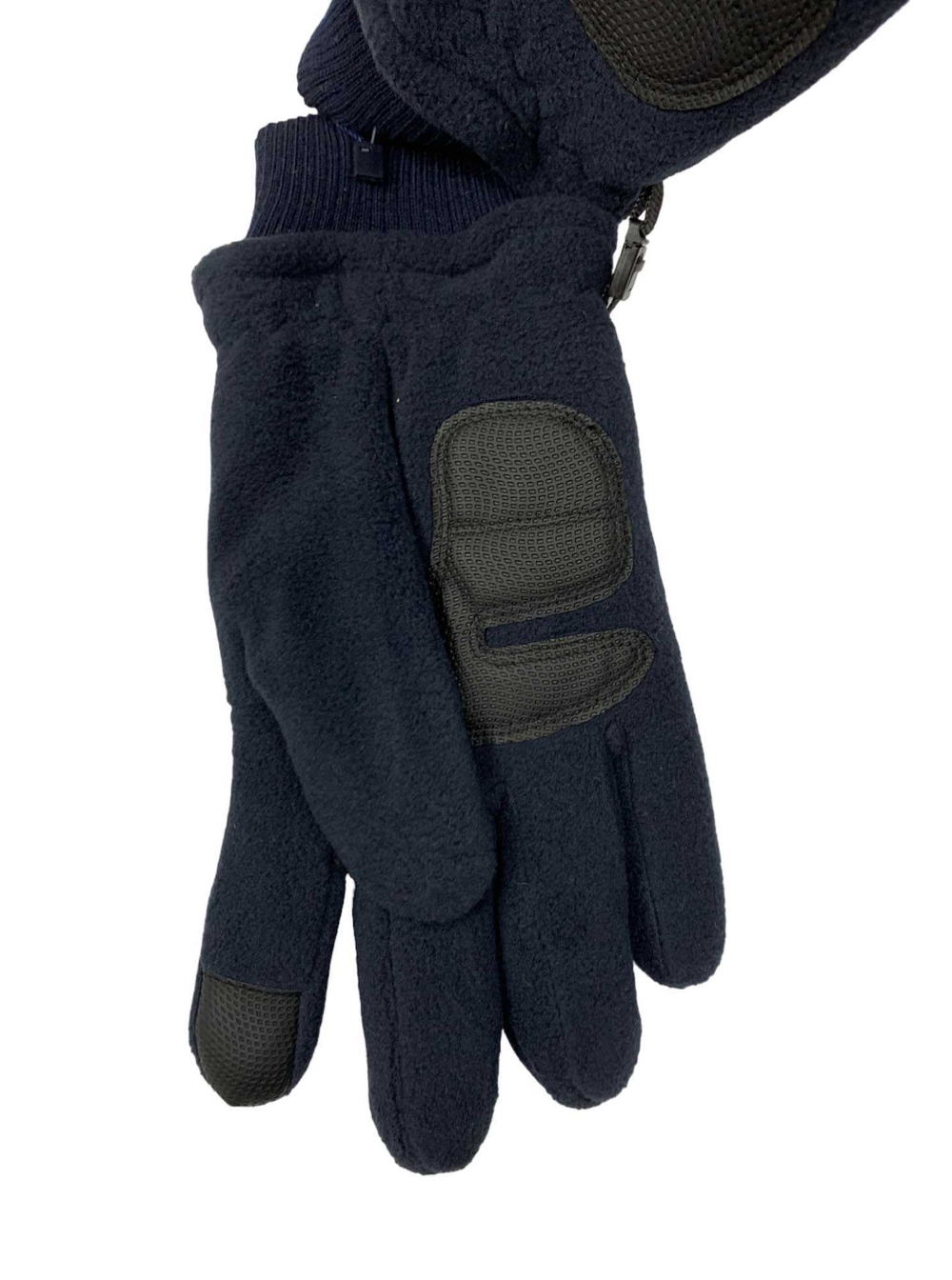 Перчатки. Мужские. Материал верха: Флисовые. Подклад: Плюш-мех. Сенсорные. Тактические. Горнолыжные. С резинкой. 12 шт в упаковке.