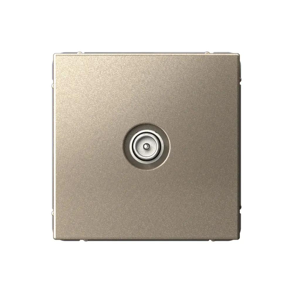 ARTGALLERY TV РОЗЕТКА оконечная 1DB, механизм, ШАМПАНЬ