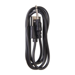 Красно-черный двусторонний вибромассажер 21см ToyFa Black&Red 901016-9