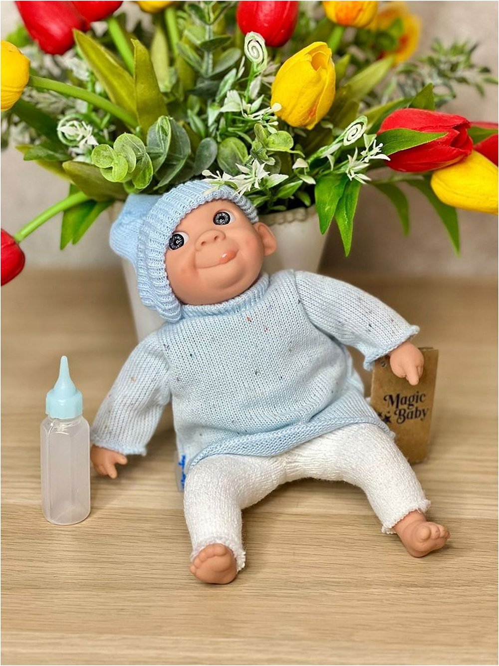 Кукла LAMAGIK мягконабивная  23см Caritas (303U5)