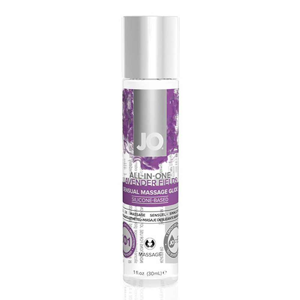 Массажный гель с ароматом лаванды System JO All-in-One Massage Oil Lavender 30мл