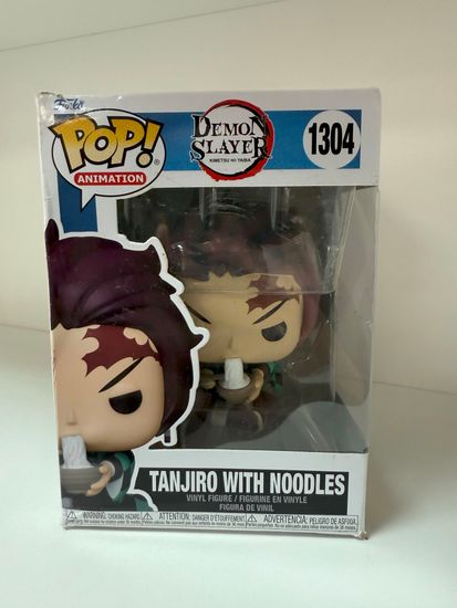 Фигурка Funko POP!(мятая коробка) Animation Demon Slayer Tanjiro w/Noodles (1304) 57346