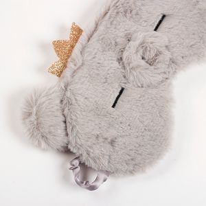 Маска для сна Fluffy Grey