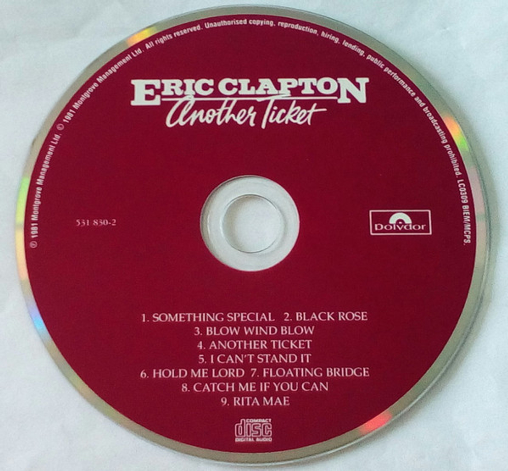 Eric Clapton / Another Ticket (CD)
