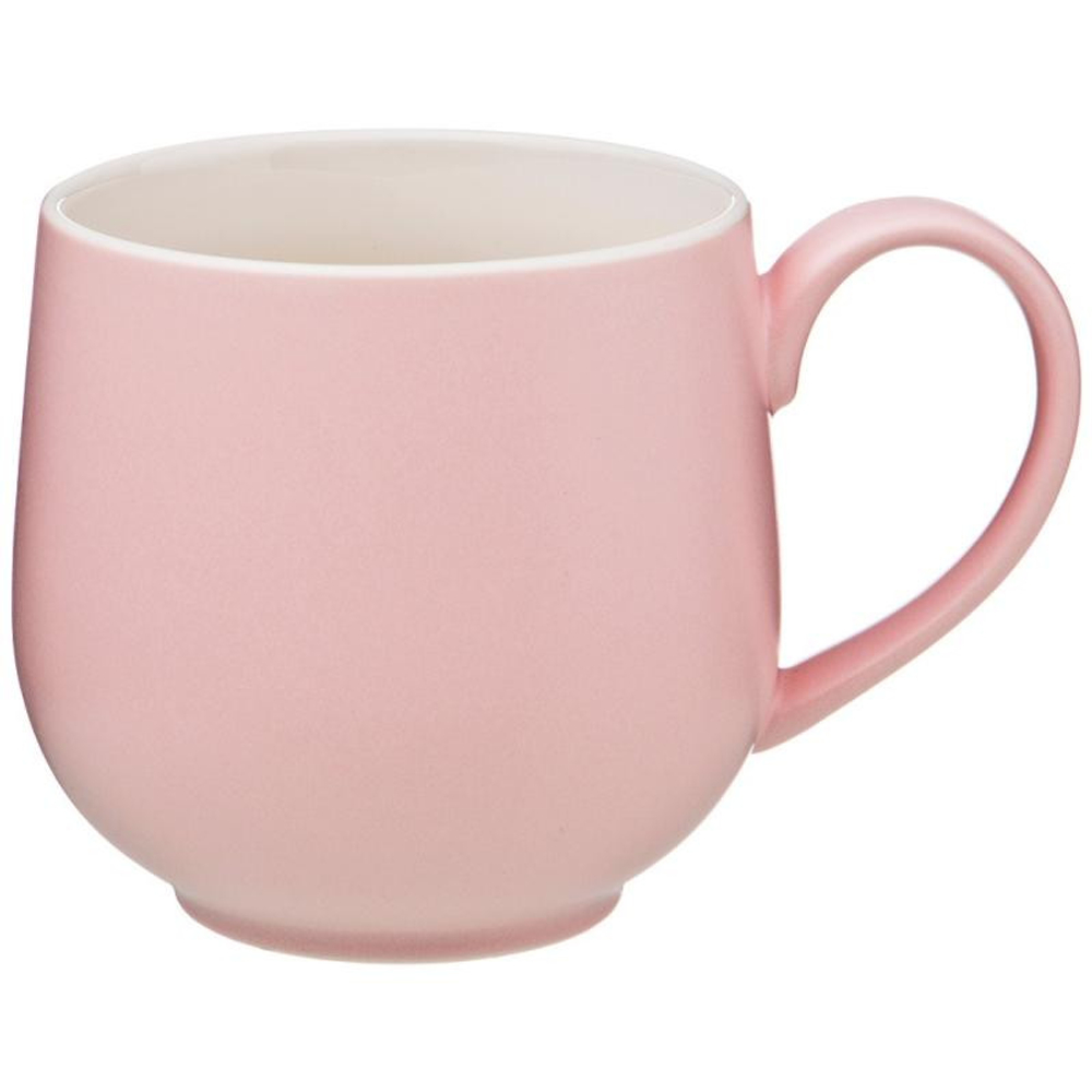 Кружка "Velour" 450мл бочонок Матовый розовый