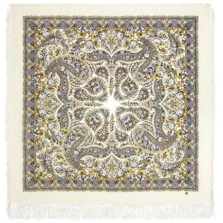 Павловопосадский платок Утро туманное 1899-3