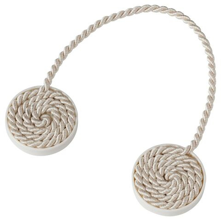 IKEA FÖNSTERBOMAL  (ИКЕА ФÖНСТЕРБОМАЛ)  -  Магнитный галстук для штор, бежевый