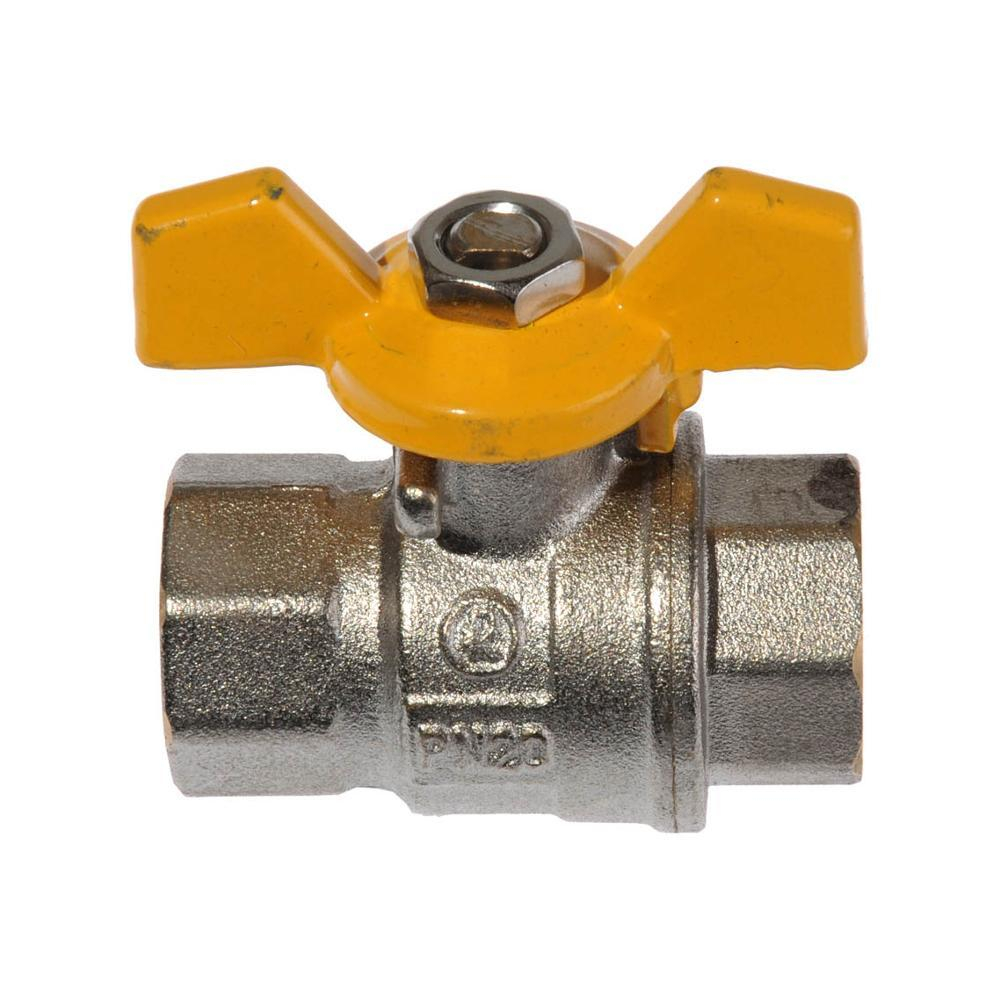 Кран шаровый для газа 1/2" в/в бант,MP-У