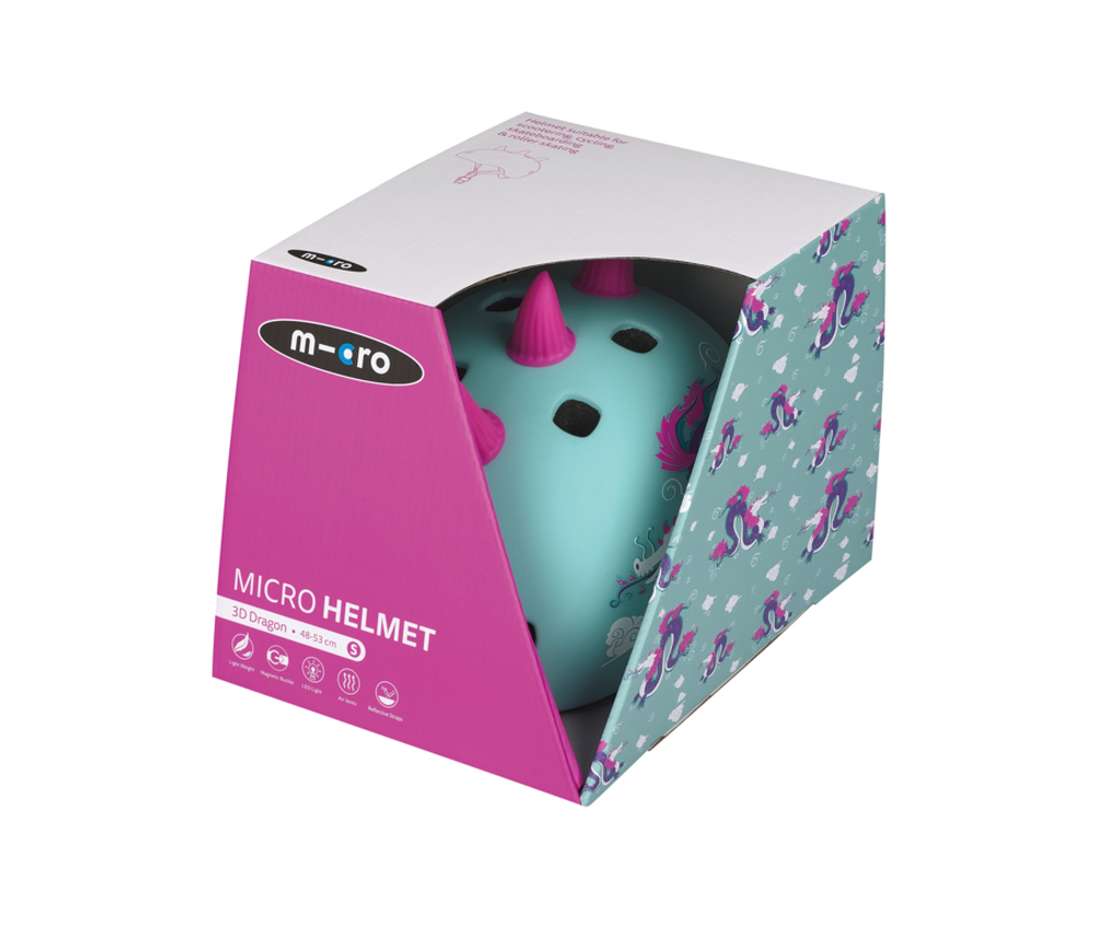 Шлем Micro - Дракон 3D S BOX