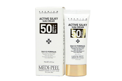 Крем солнцезащитный MEDI-PEEL Active Silky Sun Cream SPF50+ PA +++ 50 мл