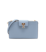 кожаная сумка-мессенджер Michael Kors - голубой(32S3GR0C1L)