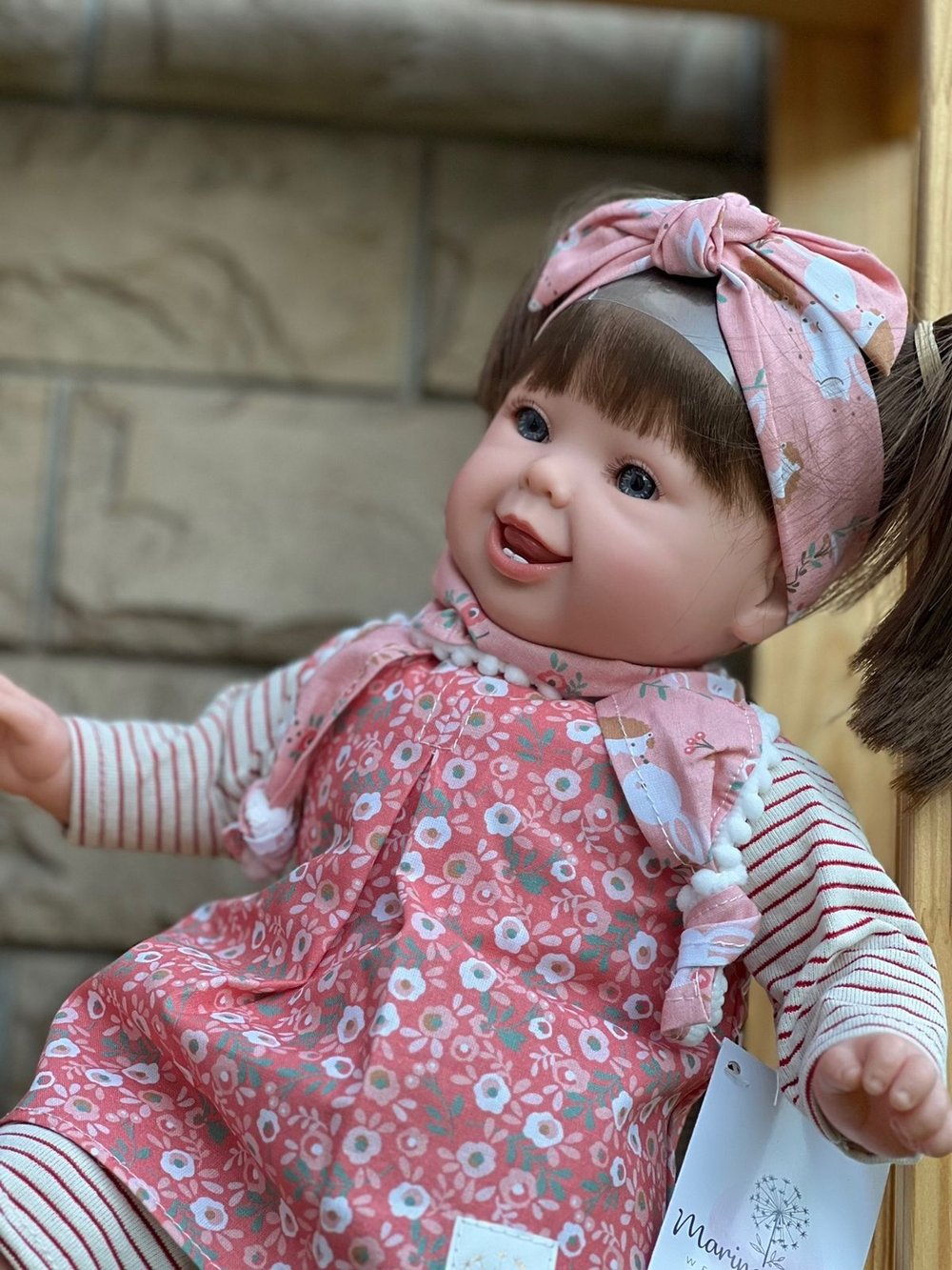 Кукла Marina and Pau 45 cм Pillines мягконабивная в пакете (M1080K)