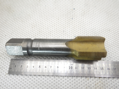 Метчик м/р правый М39×2,0 №2 HSS  2091 с напылением КиБ