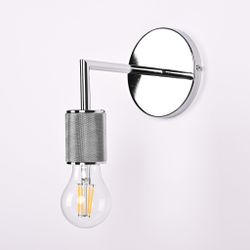 Бра Rh Utilitaire Single Sconce Silver By Imperiumloft