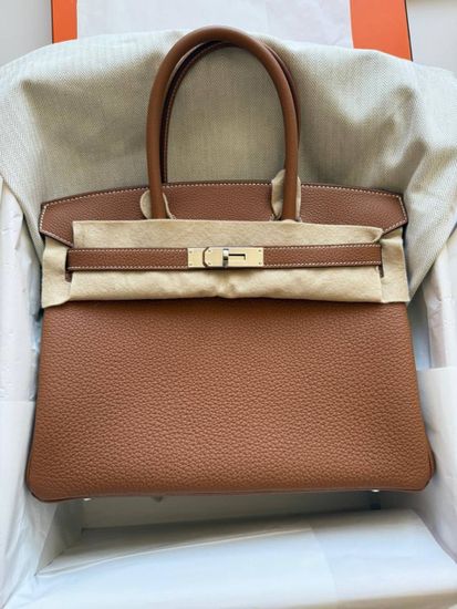 Hermes Birkin 30 togo Gold Phw K