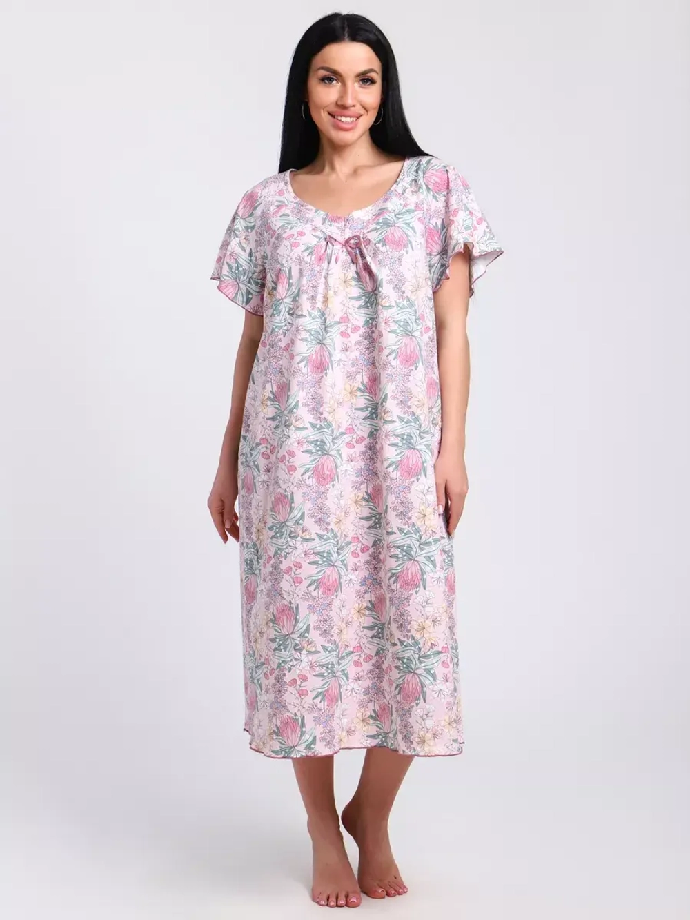 ночная сорочка на большие размеры