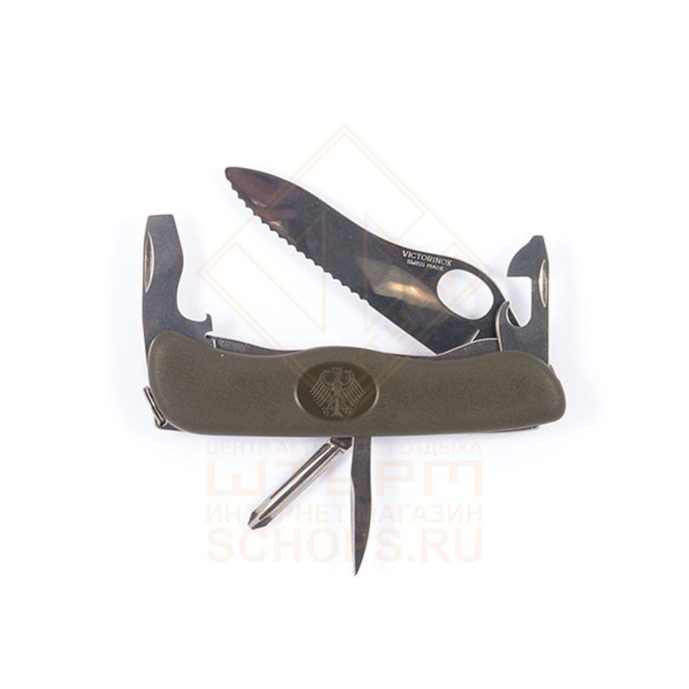 Нож многофункциональный Victorinox Swiss Soldier`s Knife 08 111 мм, Olive