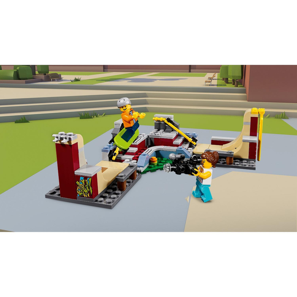 LEGO Creator: Скейт-площадка 31081 — Modular Skate House — Лего Креатор Создатель