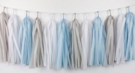 Гирлянда тассел "Baby Boy"