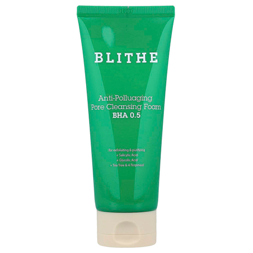 Blithe, Пенка для очищения пор против загрязнения, BHA 0,5, 150 мл (5,07 жидк. Унции)