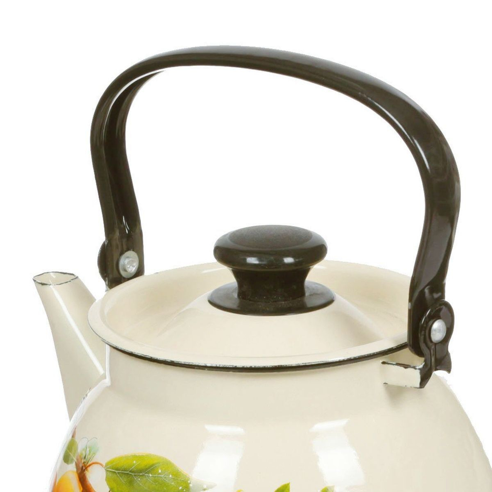 Чайник сталь, эмал, 3 л, ручк металл, Керчь, в асс, 42104-122/6