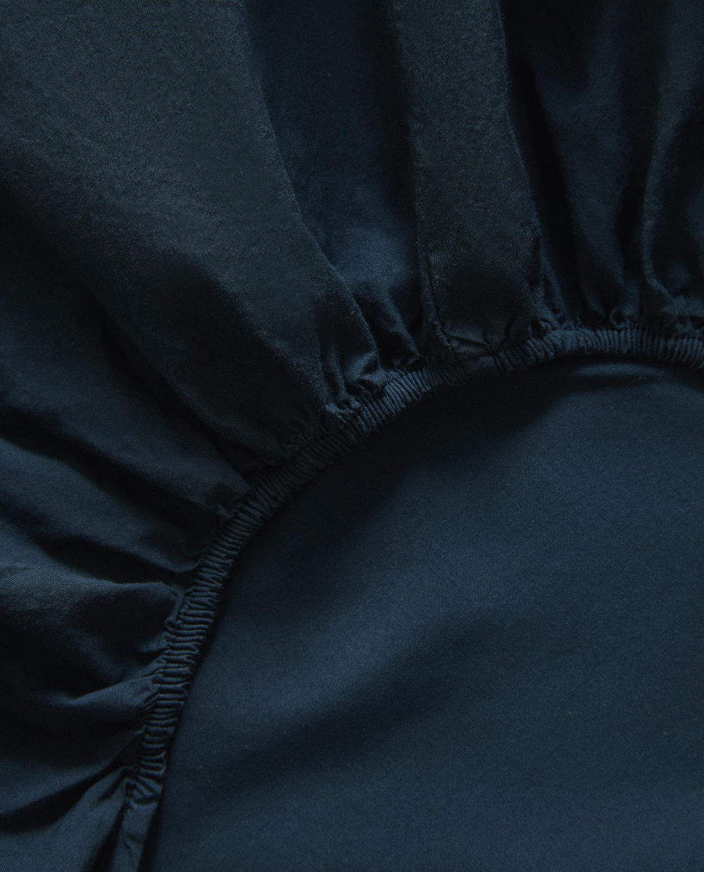 Простыня на резинке Zara Home перкаль, хлопок 100%, однотонный, 2100/900