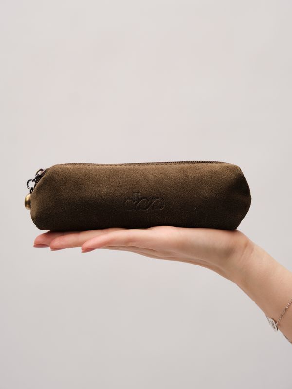 Замшевая косметичка DBR 15-11 тундра