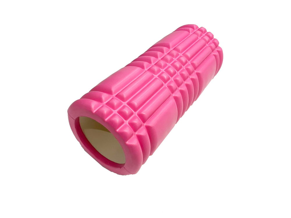 Ролик массажный для йоги Coneli Yoga Circular 33x14 см розовый
