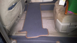 Автоковрики EVA для Toyota Estima 3 Hybrid. e four g. Полный привод, правый руль.