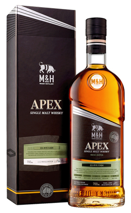 Виски M & H Apex ex-Rye Cask 56,7% 0,7 л