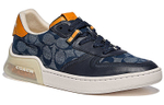 COACH Coach CitySole Citysole Court Logo Money Breb Fashion Sneakers Women's Denim Blue