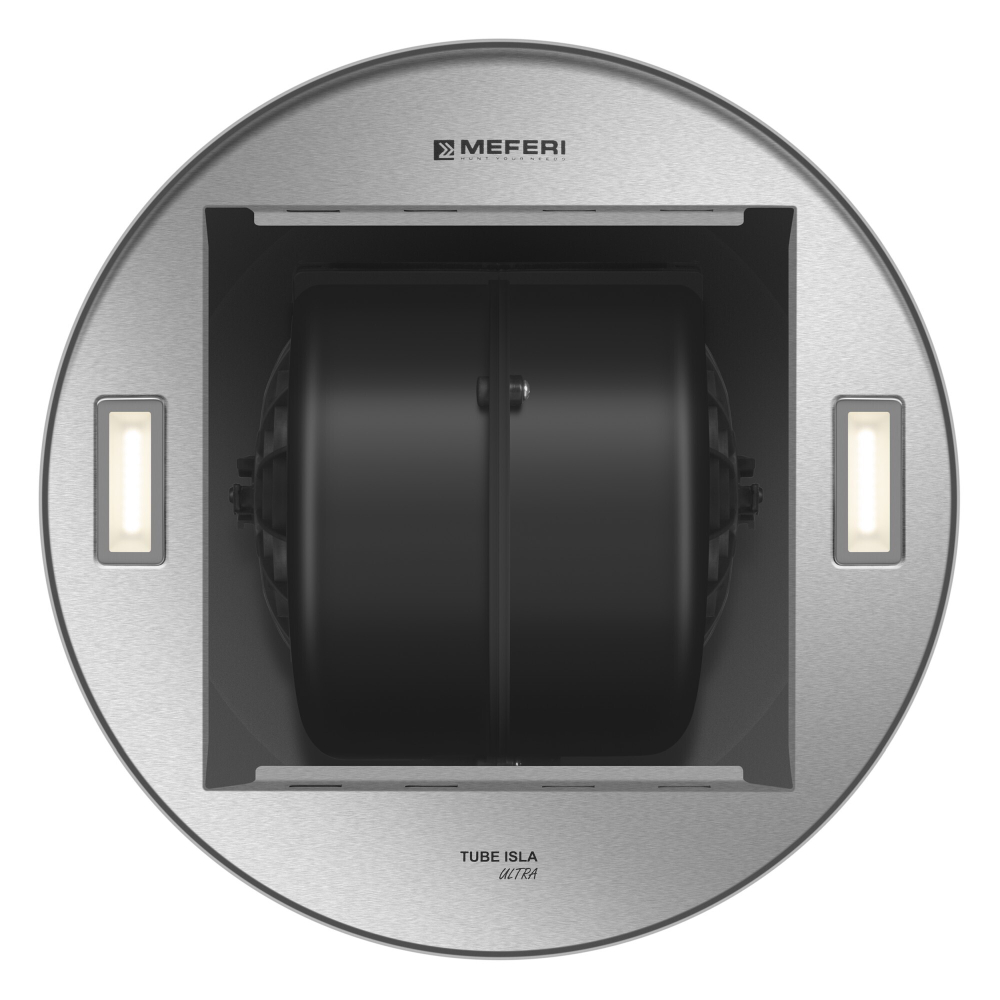 Островная цилиндрическая вытяжка Meferi TUBE35IX ISLA ULTRA фото 23