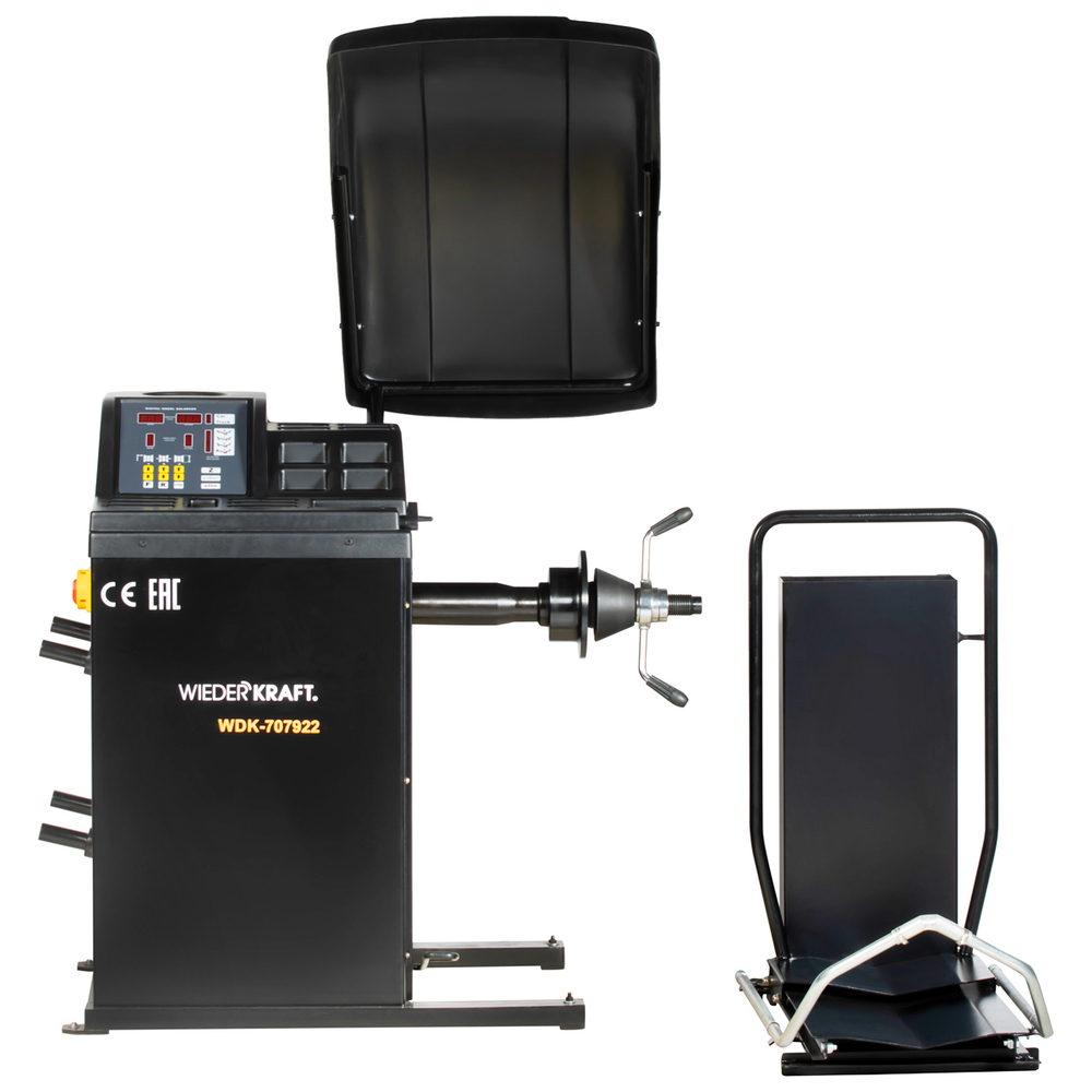 WDK-707922 Балансировочный станок (стенд) для грузового шиномонтажа, 13-24", 220 В