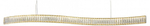 Подвесной светильник Newport 8240 8243/150 gold NEW