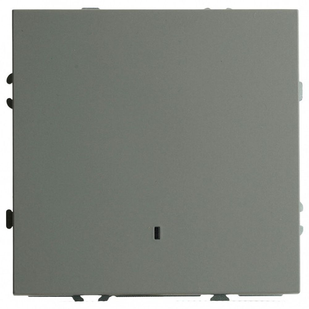 Выключатель одноклавишный с подсветкой без рамки Stekker Эмили 49941