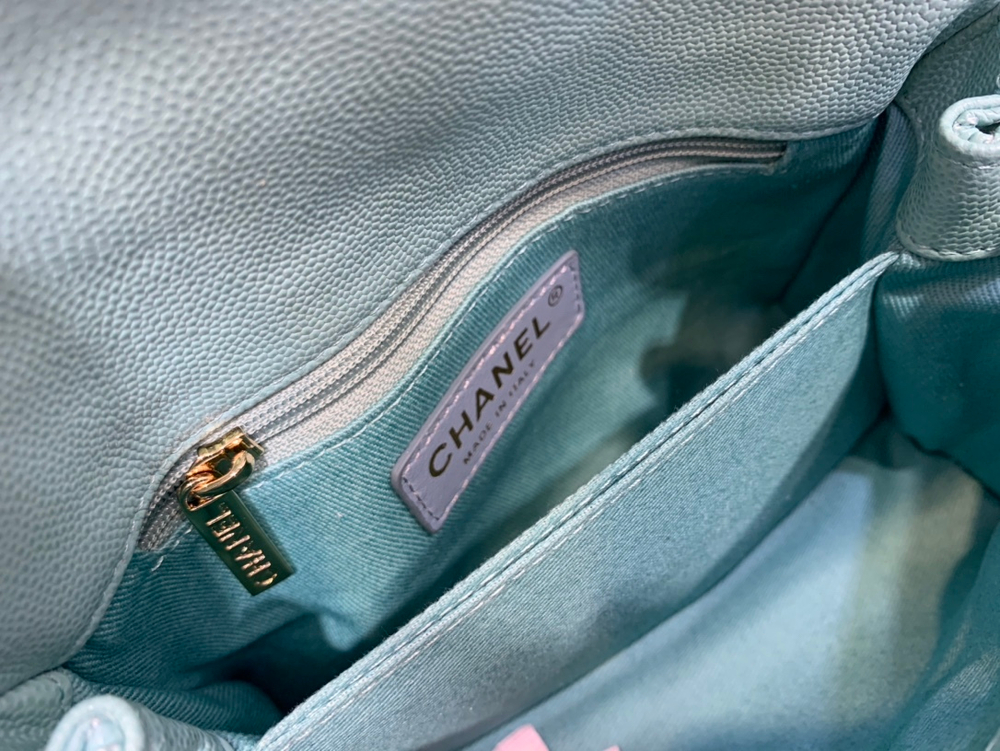 Chane1 Coco Handle Bag 19 cm
