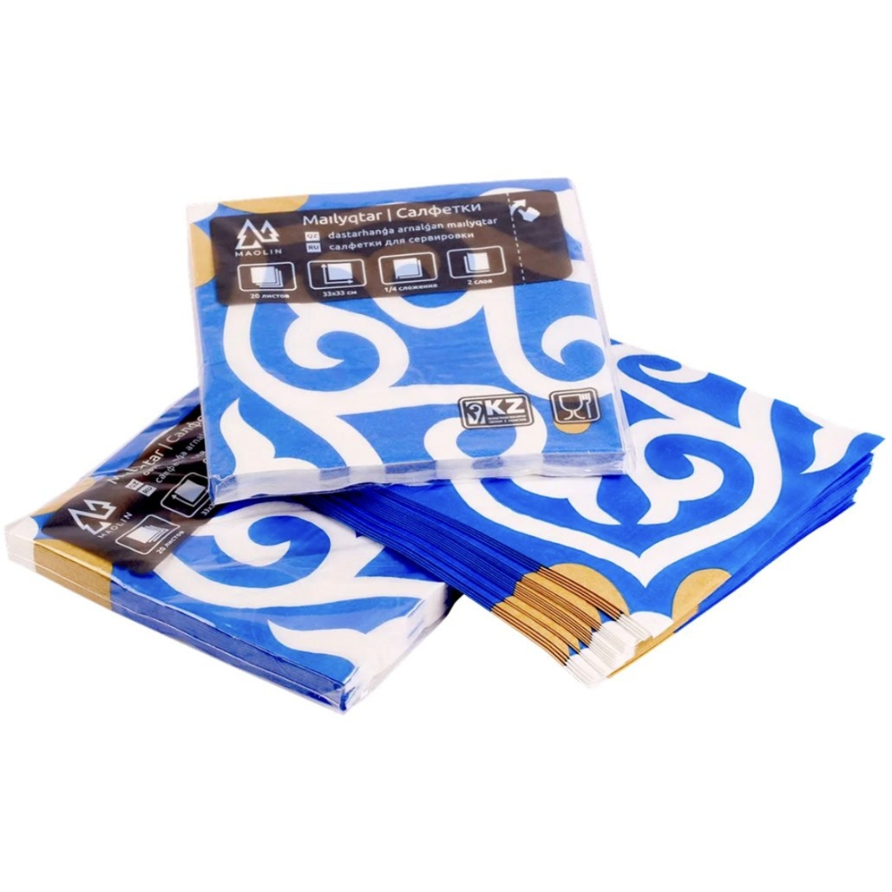 Салфетки двухслойные Маолин