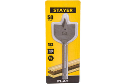 Сверло по дереву перовое STAYER Flat 50x152 мм 2950-50_z01