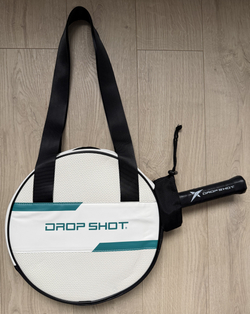 Элегантная сумочка Bassan круглая звёздно-белая Drop Shot