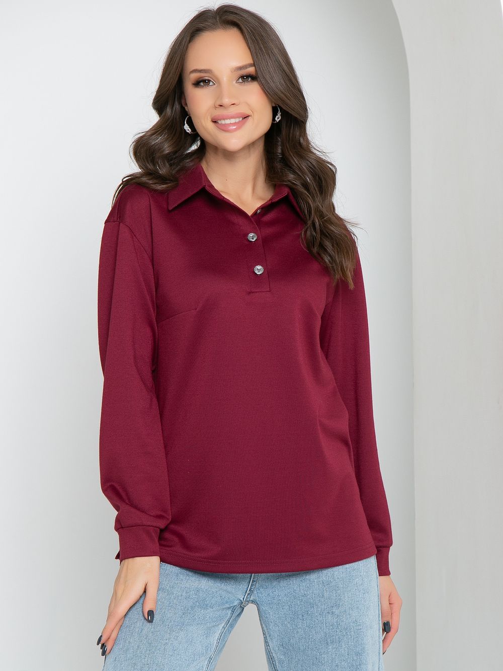 Джемпер На все сезоны! (бордо) Diolche