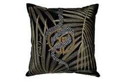Подушка декоративная 45x45 Garda Decor Тропики черный